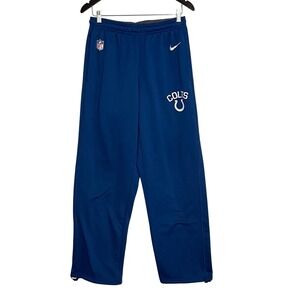 Nike Indianapolis Colts NFL Therma-Fit Men's Blue Athletic Sweatpants Size M